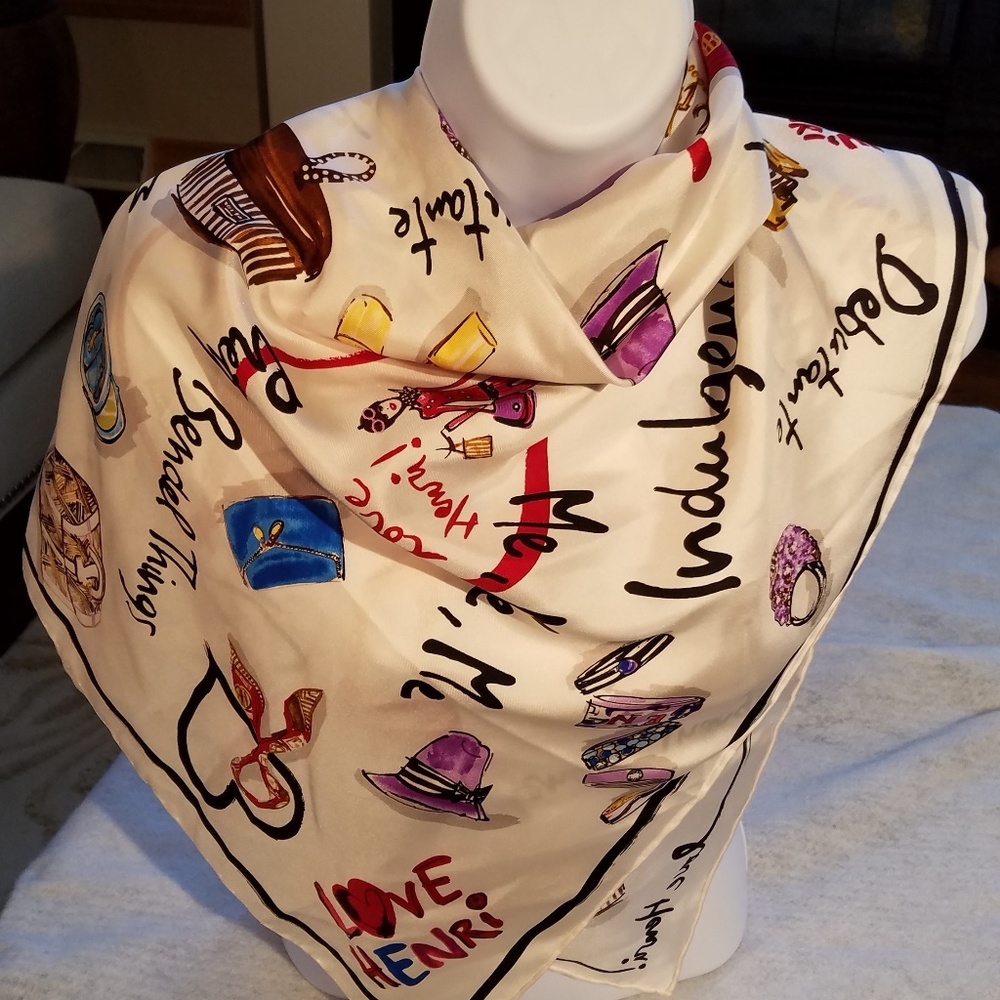 Henri Bendel Square Scarf